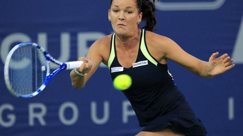 Agnieszka Radwanska (na sliki) se bo za zmago v San Diegu pomerila s Svetlano Ku