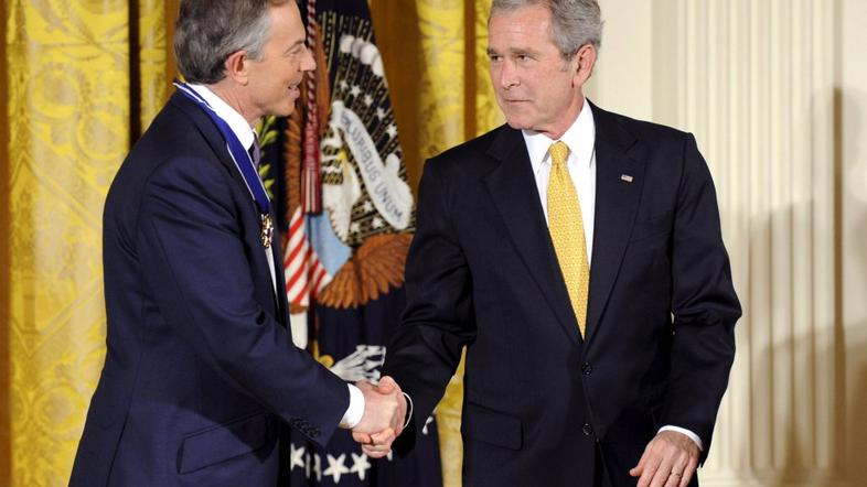 Blair, Bush