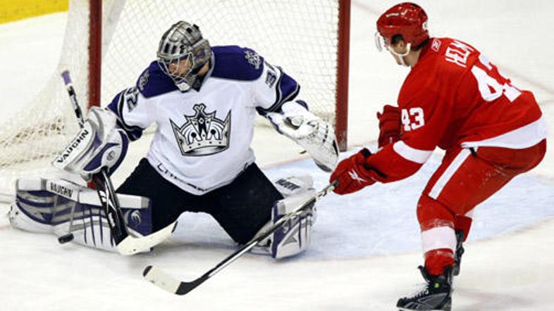 Vratar LA Kingsov Jonathan Quick v zadnjem času odlično opravlja svoje delo.