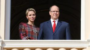 princesa charlene, knez albert