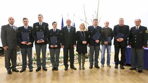 Podelitev medalj policije