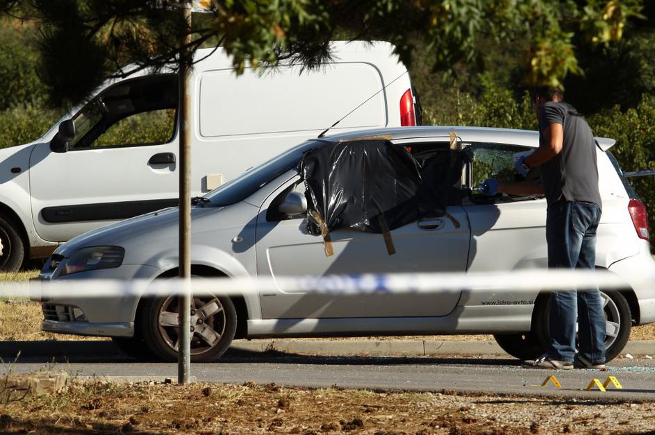 streljanje Izola bolnišnica