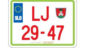 Tablica za kolesa s pomožnim motorjem