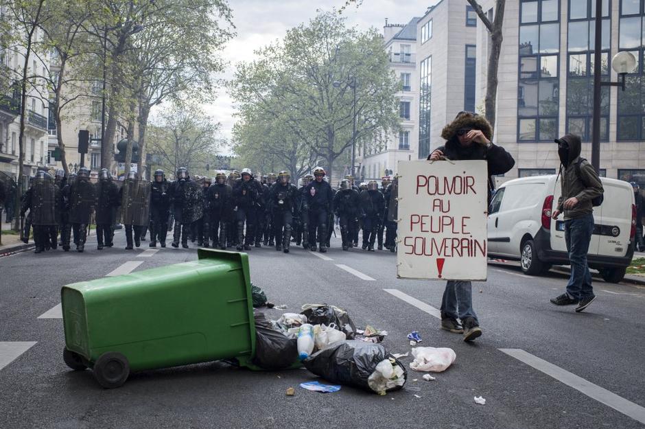 Protesti v Franciji | Avtor: EPA