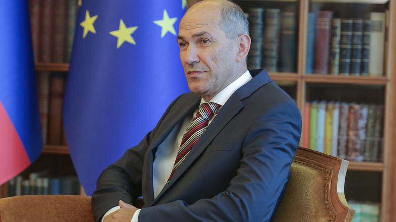 Janez Janša po srečanju s predsednikom republike