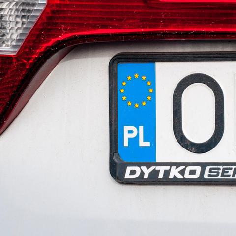 Registrska oznaka poljske