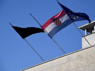 črna zastava Hrvaška