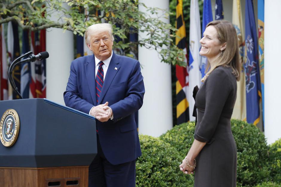Amy Coney Barrett donald trump | Avtor: Epa