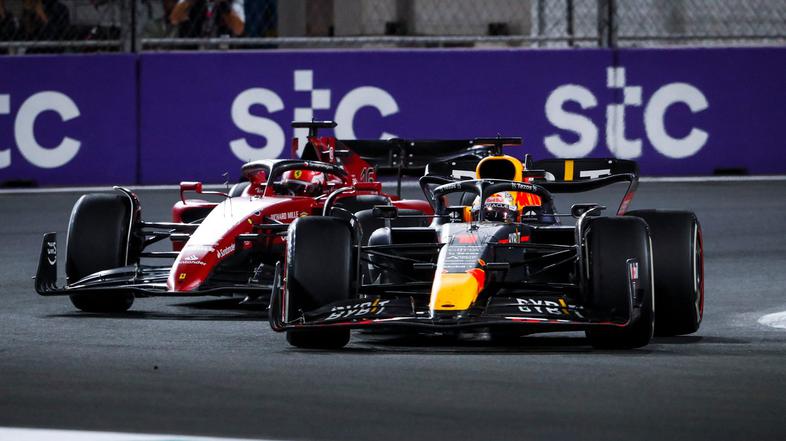 Charles LeClerc Max Verstappen