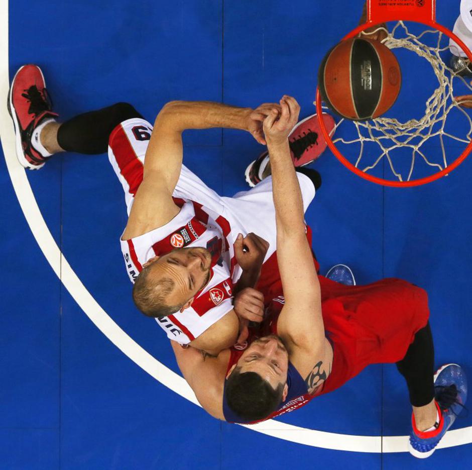 CSKA Moskva Crvena zvezda Evroliga četrtfinale | Avtor: EPA