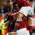 Balotelli Muntari Robinho AC Milan Cagliari Serie A Italija liga prvenstvo