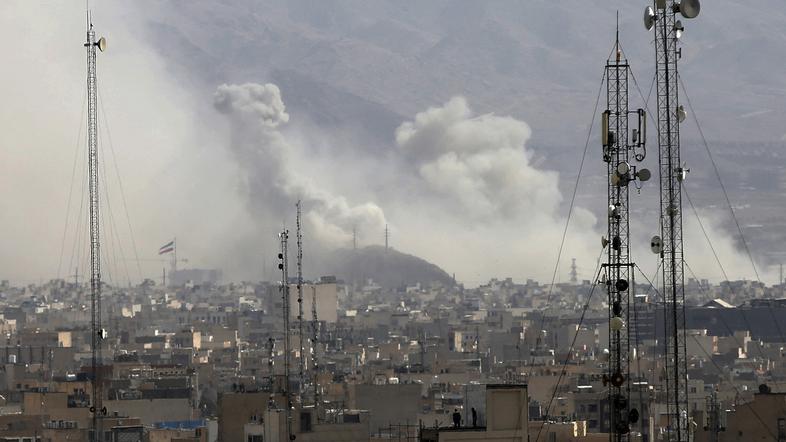 iran napad zda izrael