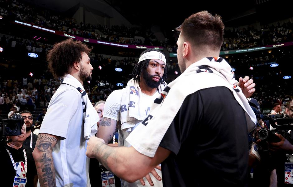 Anthony Davis in Luka Dončić | Avtor: Profimedia