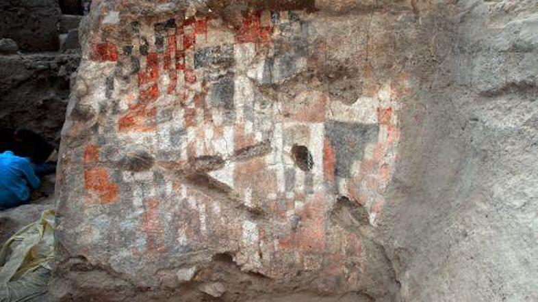 Najdene zidne poslikave naj bi bile najstarejše na Bližnjem vzhodu.