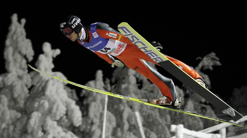 Kranjec je zasedel 11. mesto. (Foto: Reuters)
