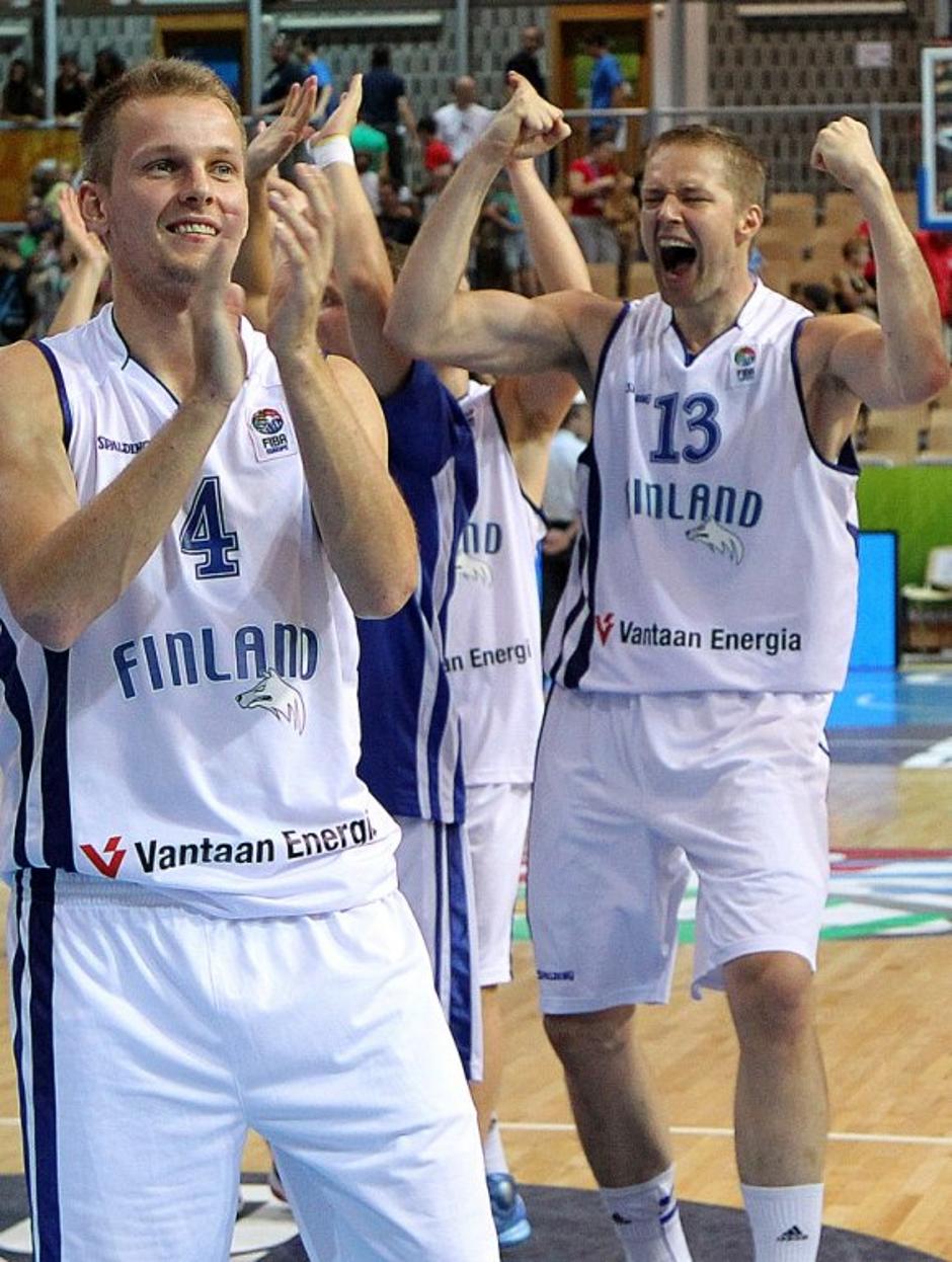 Finska Rusija EuroBasket Koper Bonifika Möttölä Koivisto | Avtor: EPA