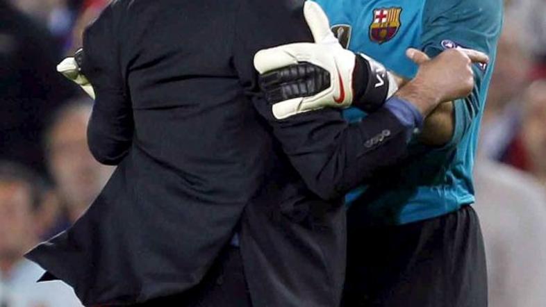 jose mourinho victor valdes