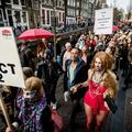 Protest prostitutk v Amsterdamu