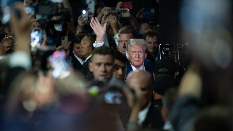 Donald Trump na strankarski konvenciji v Milwaukeeju