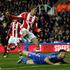 Crouch Cahill Stoke City Chelsea Premier League Anglija liga prvenstvo