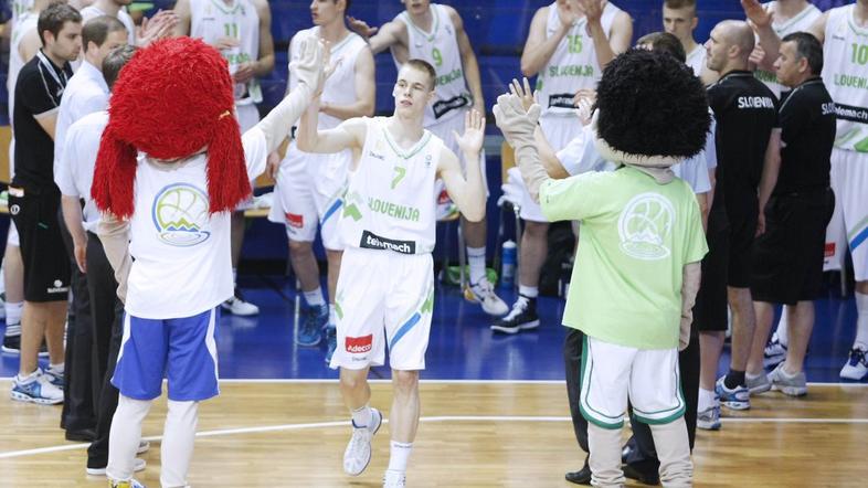 prepelič slovenska košarkarska reprezentanca u20 u-20 slovenija litva 