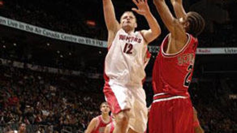 Rašo Nesterovič ni zgrešil niti enega od petih metov iz igre.