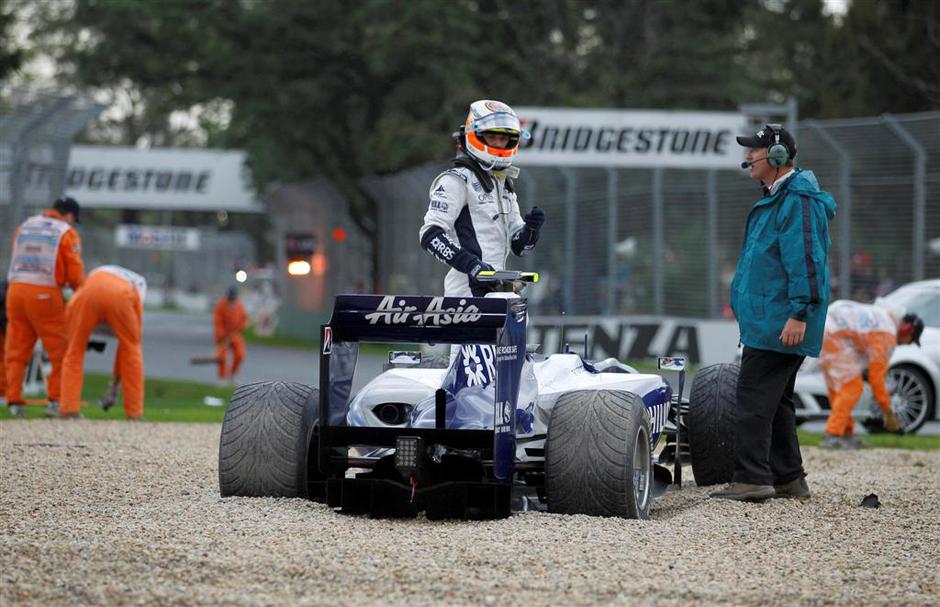 VN Avstralije dirka 2010 nesre%C4%8Da Nico Hulkenberg Williams | Avtor: Žurnal24 main