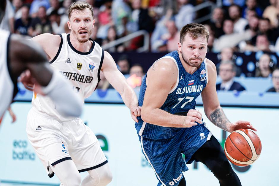 eurobasket 2025 Nemčija Slovenija, luka dončić | Avtor: Saša Despot