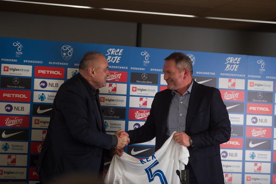 Radenko Mijatović in Matjaž Kek | Avtor: Anže Petkovšek