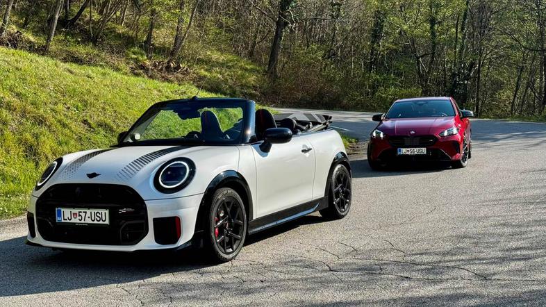 BMW 235 in MINI JCW cabrio