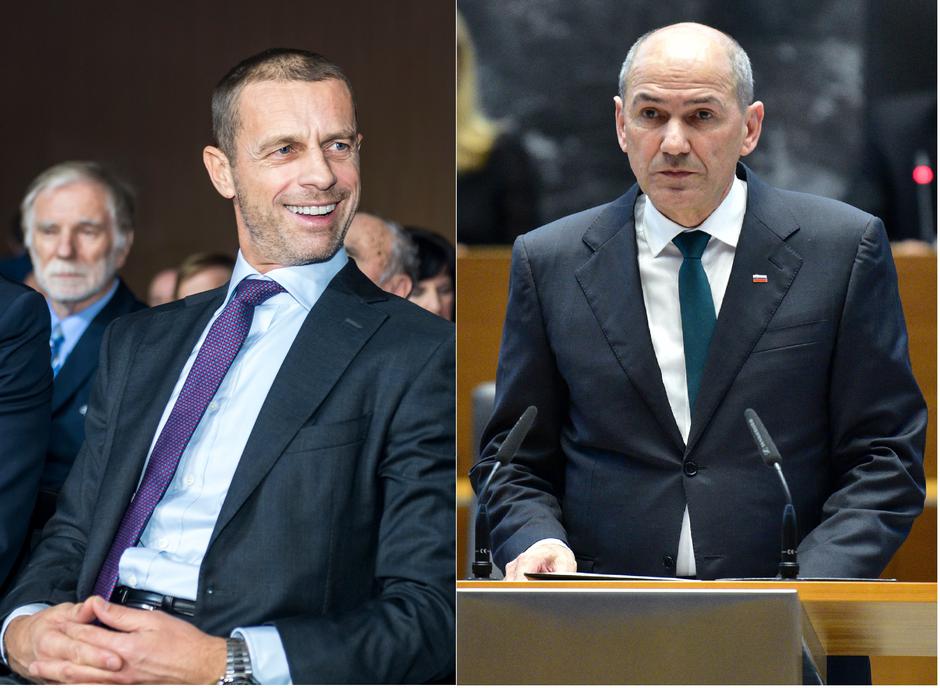 Čeferin vs Janša | Avtor: Epa