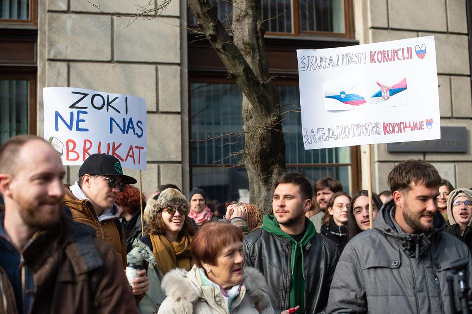 Protestni shod | Avtor: Anže Petkovšek