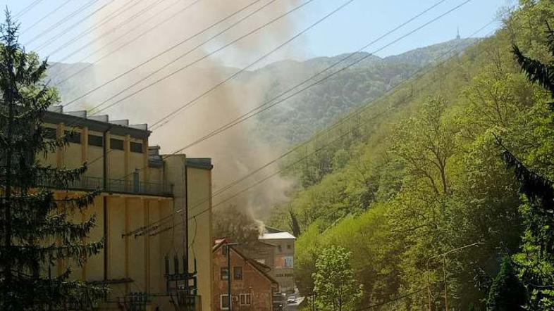 Požar v TKI Hrastnik