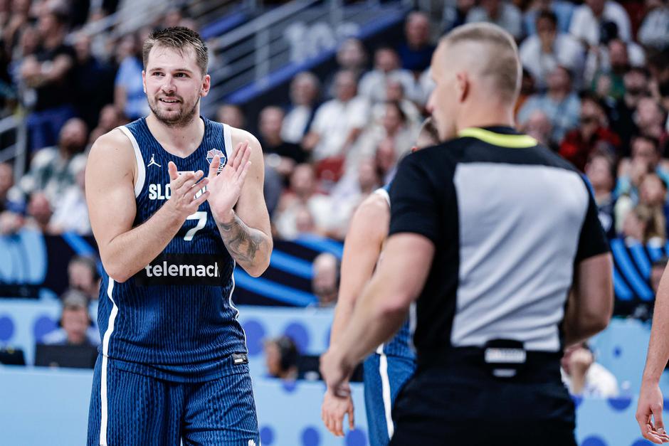 eurobasket 2025 Nemčija Slovenija, luka dončić | Avtor: Saša Despot