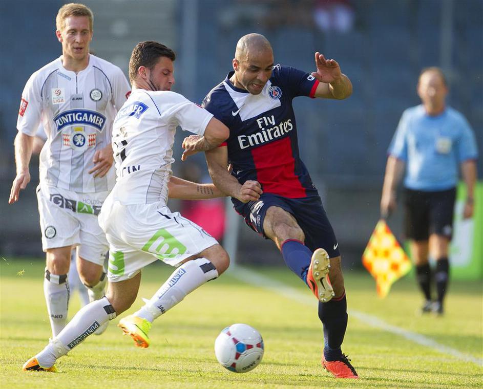 Berić Alex Djuricin Sturm Graz Gradec PSG Paris Saint-Germain prijateljska tekma