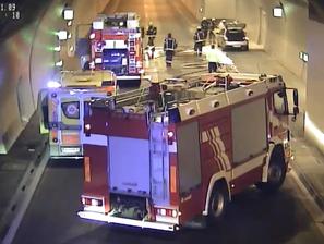 prometna nesreča v predoru Markovec