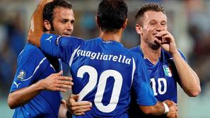 Fabio Quagliarella, Antonio Cassano in Gianpaolo Pazzini 