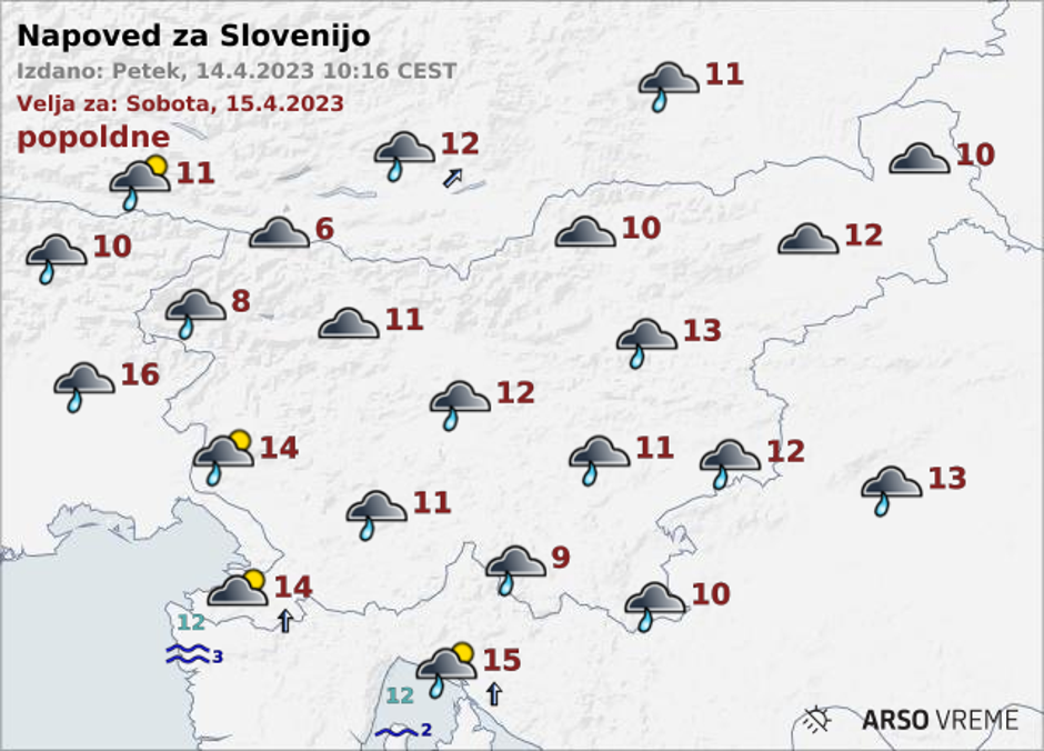 Vreme jutri | Avtor: Arso