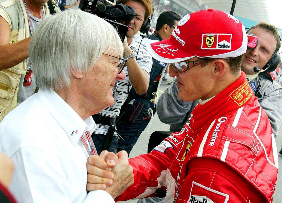 Ecclestone Schumacher | Avtor: Epa