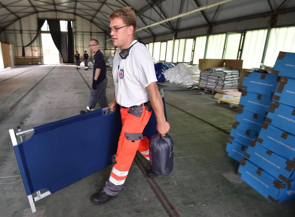 Begunski center v Nemčiji | Avtor: EPA