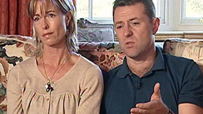 Starša še vedno upata, da je Maddie živa.