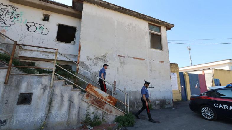 kraj, kjer so našli umorjeno deklico Martina Carbonaro