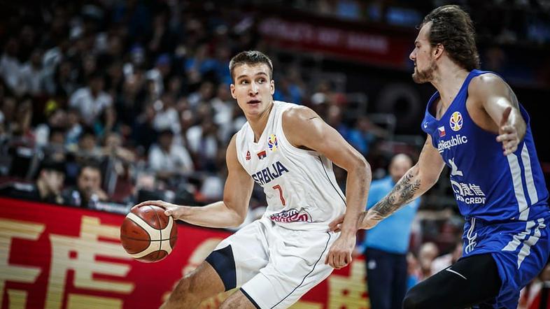 Bogdan Bogdanović Srbija Češka SP v košarki
