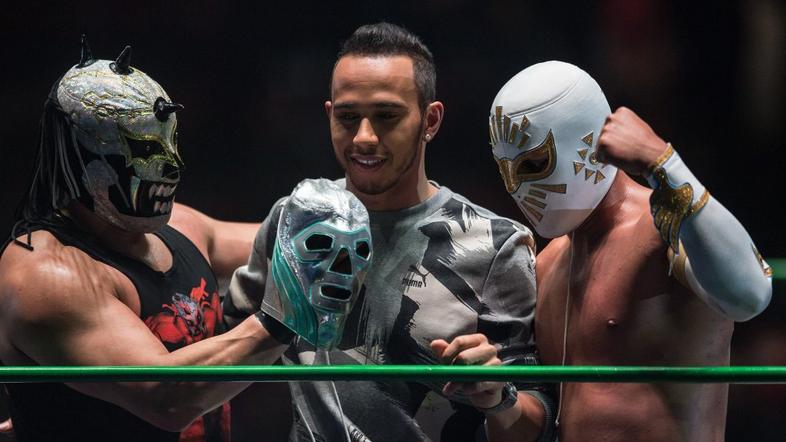 Lewis Hamilton, WWE rokoborba