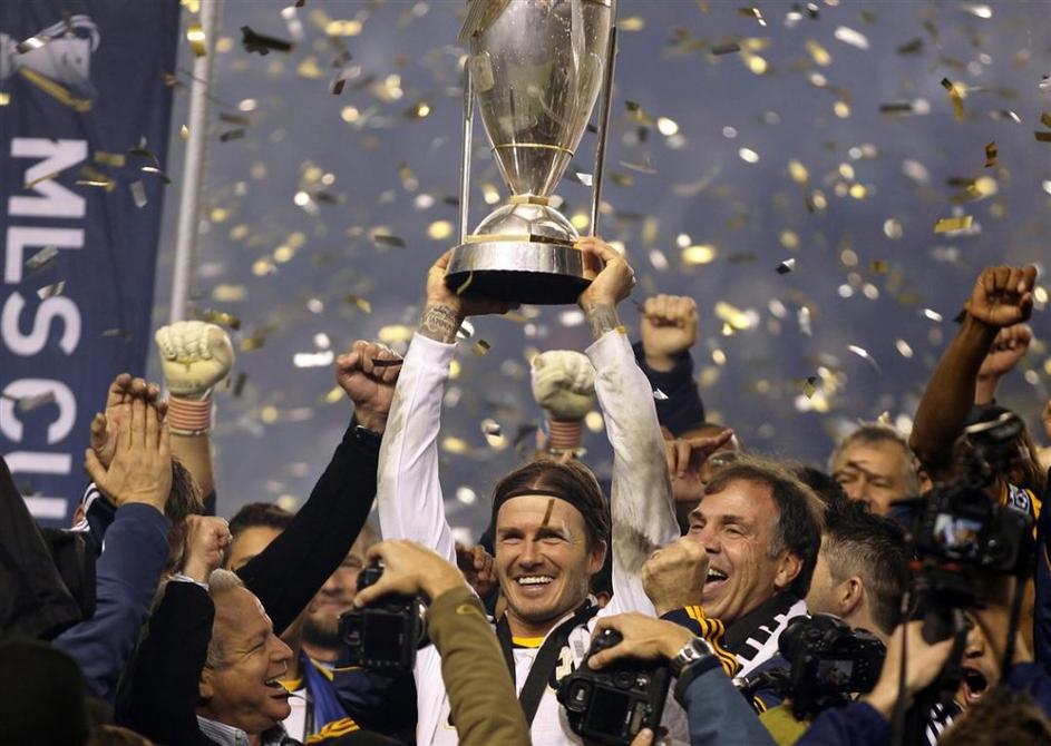 beckham los angeles galaxy mls prvak