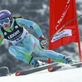 Tina Maze je bila na treningu 16., na sami tekmi pa med 15. (Foto: Reuters)
