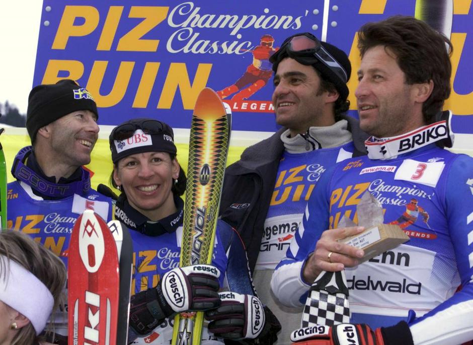 vreni schneider alberto tomba | Avtor: EPA