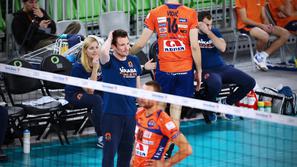 Sport 05.11.2013 Luka Slabe trener, odbojka, liga prvakov, 3. krog, ACH Volley -