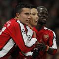 Robin van Persie, Samir Nasri, Emmanuel Eboue