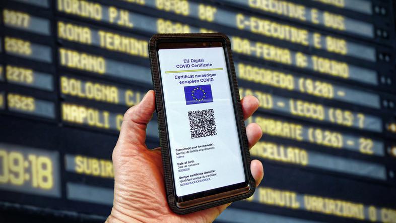 Digitalno covid potrdilo